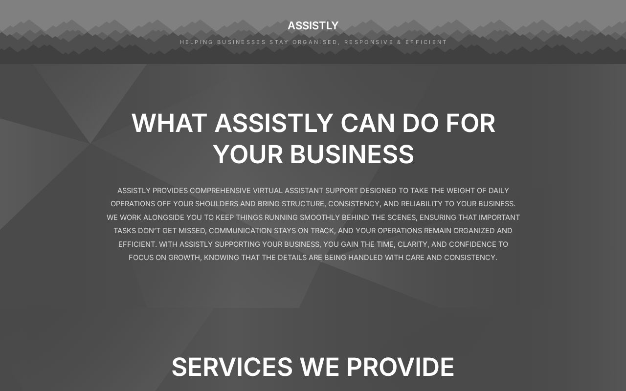 Assistly - Virtual Assistance Services